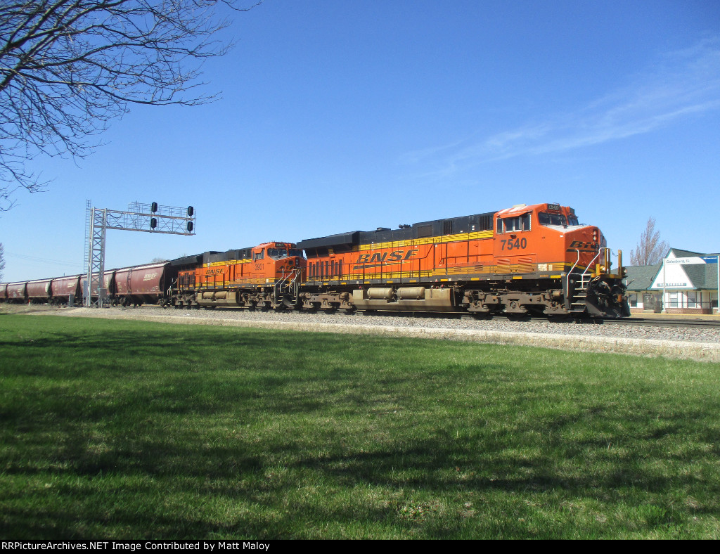 BNSF 7540